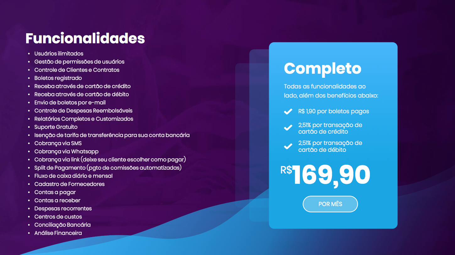 Paydate – Plataforma online para automação e gestão financeira etapa 18