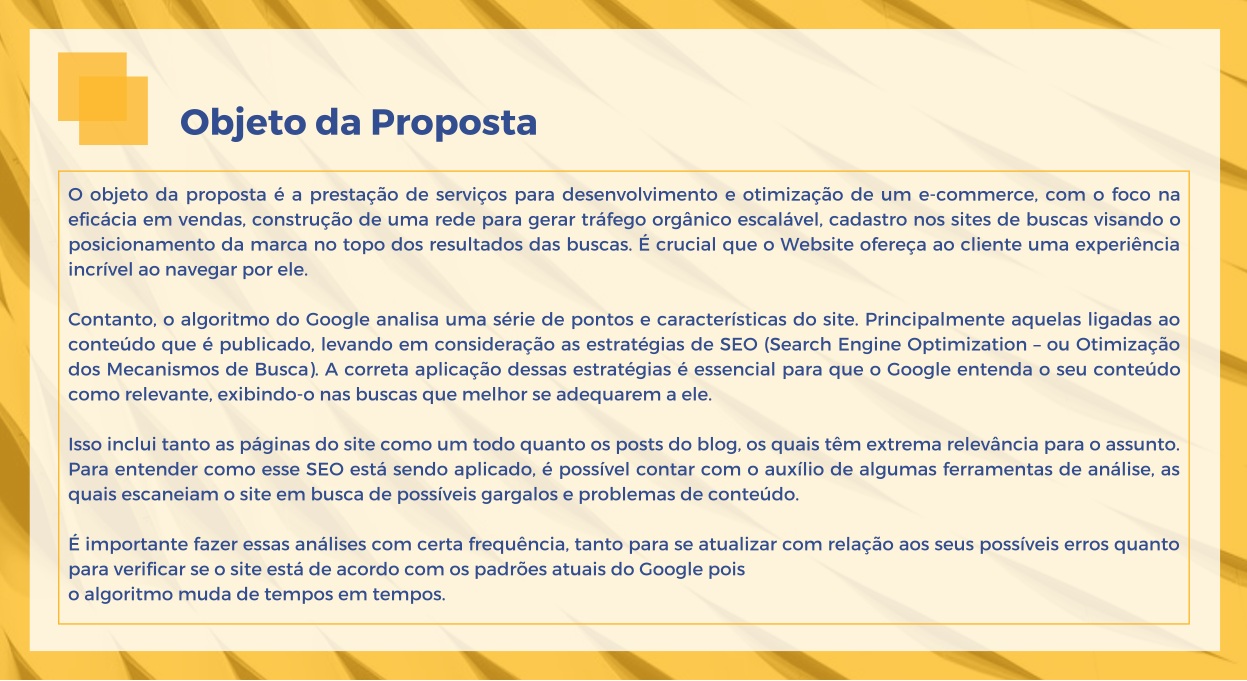 Otimização de site para mecanismos de pesquisa Google proposta SEO MUNIZ