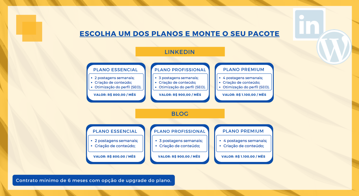 Otimização de site para mecanismos de pesquisa Google post em blog e linkedin